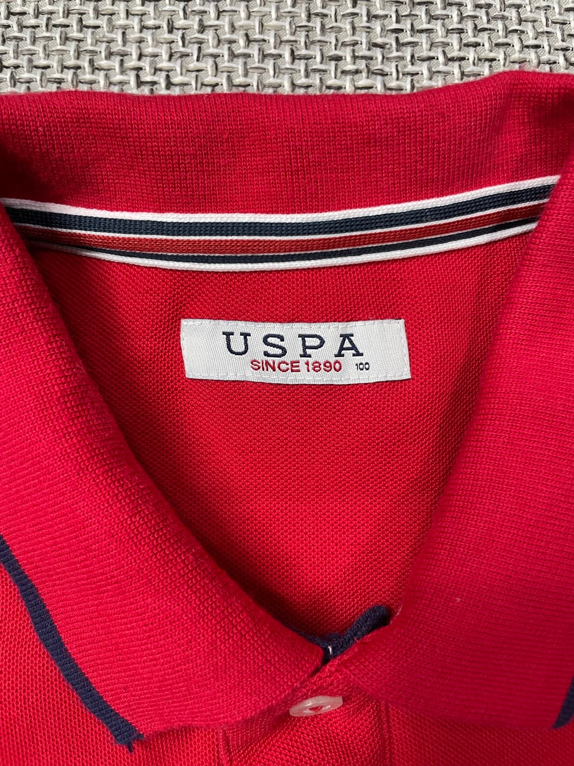 USPA 레드 카라티 100 사이즈 상품이미지3