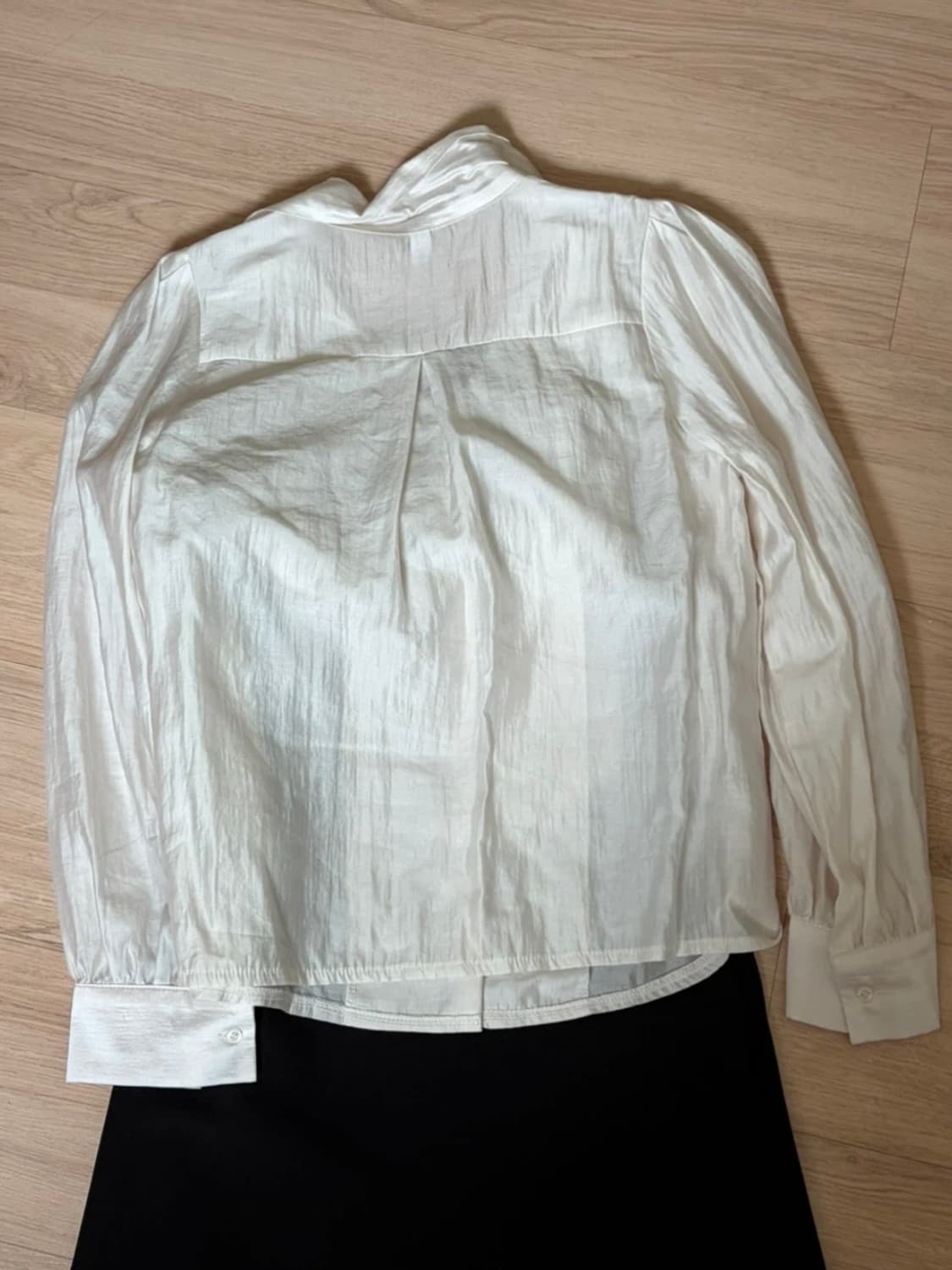 렌느 하객룩 블라우스 원피스 세트 상품이미지4