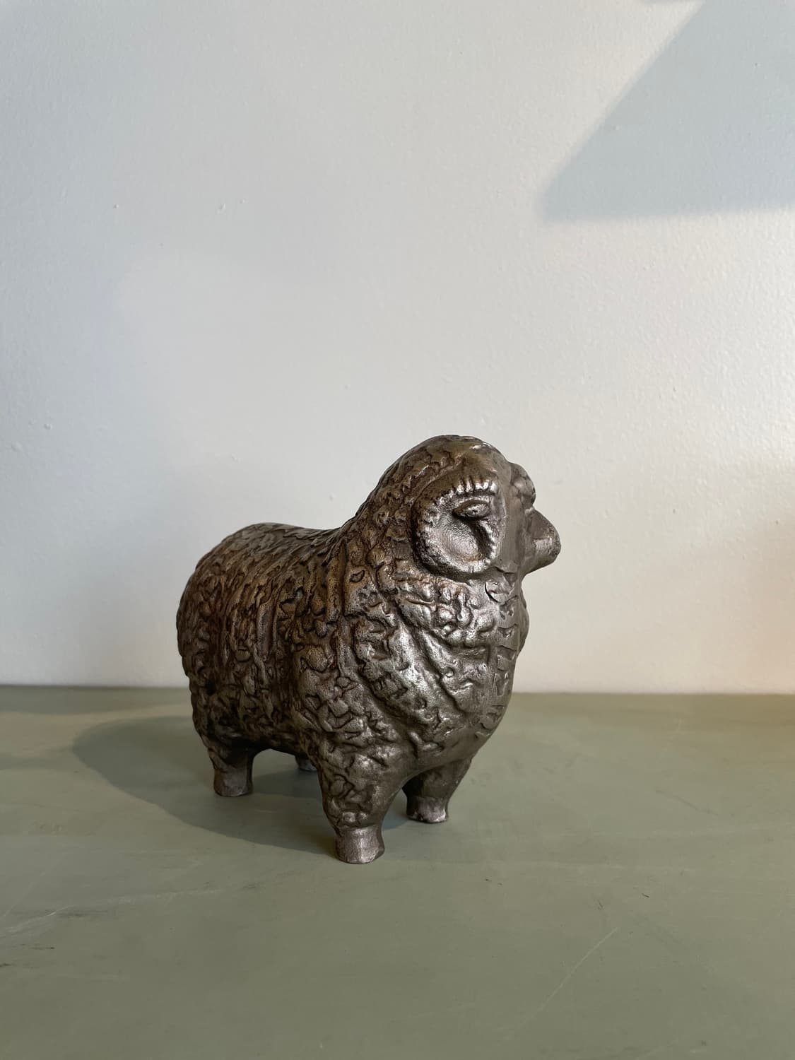 빈티지 무쇠 양 조형물 상품이미지7