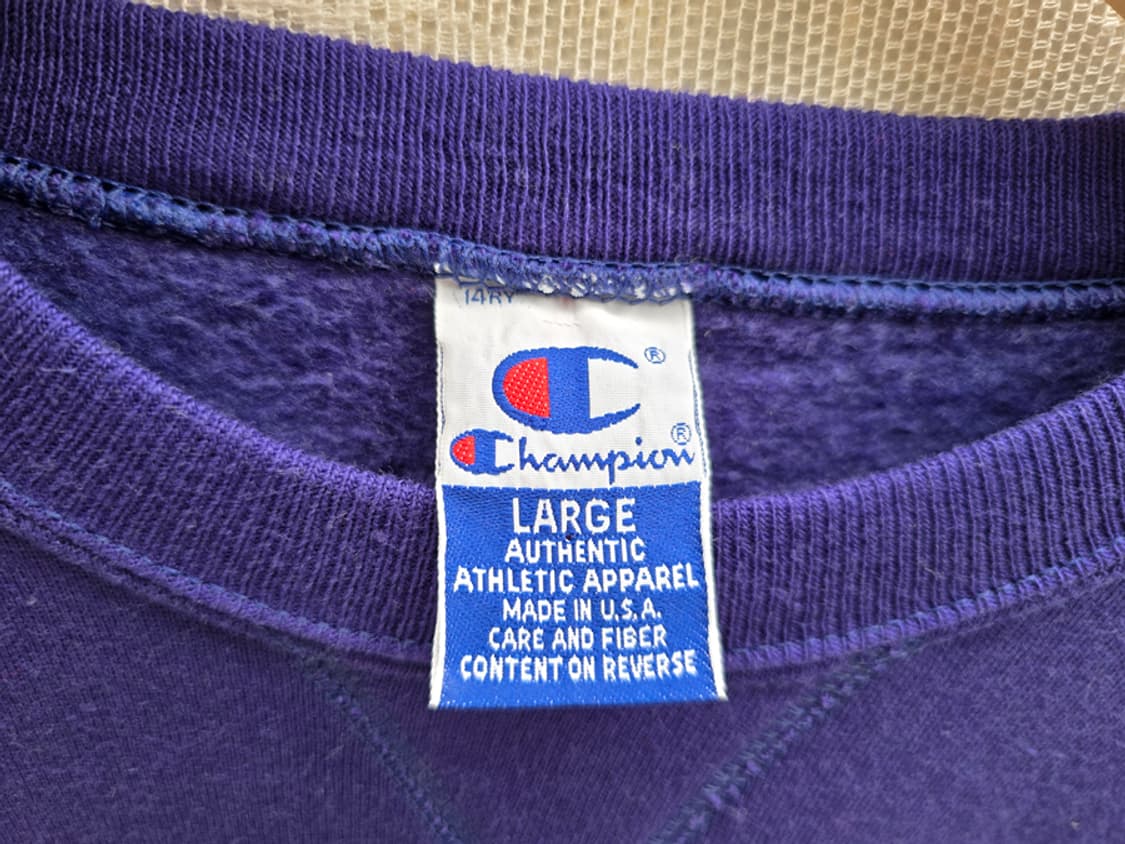 90s 챔피온 스웻 데드스탁 (made in usa) 상품이미지5