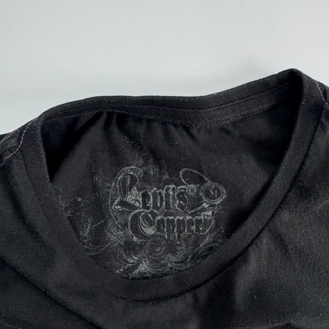Levis 리바이스 그래픽 로고 빈티지 블랙 반팔 상품이미지5