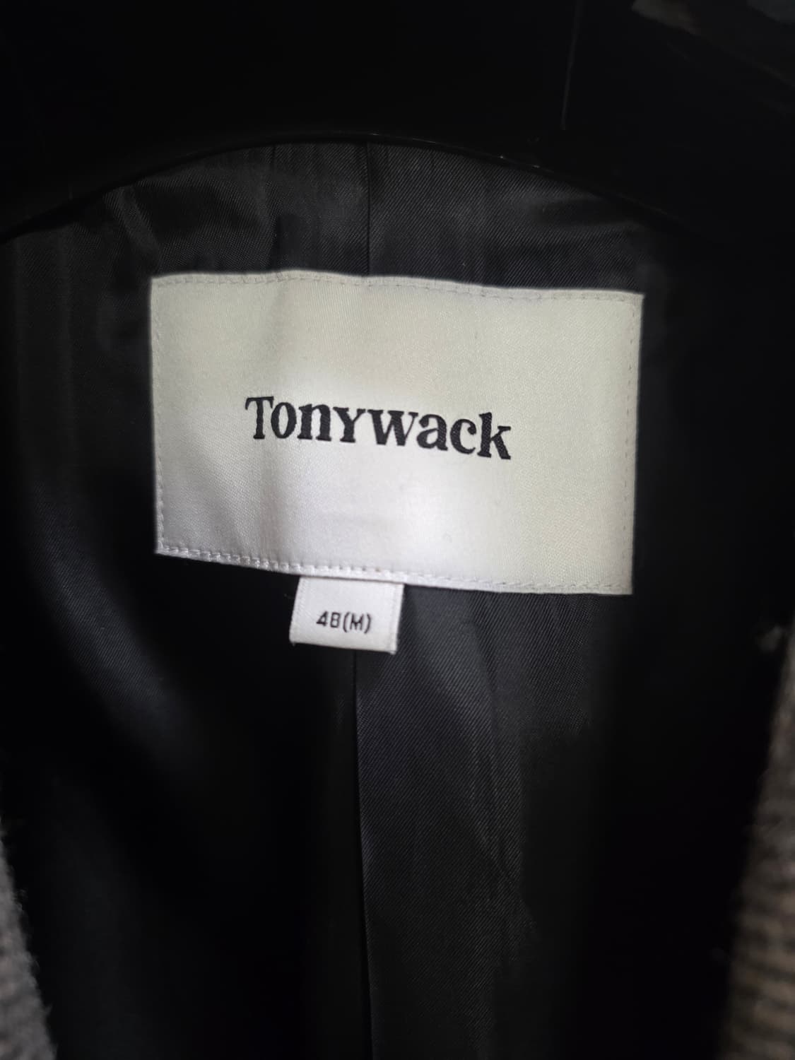 토니웩 23FW 헤링본코트 상품이미지2