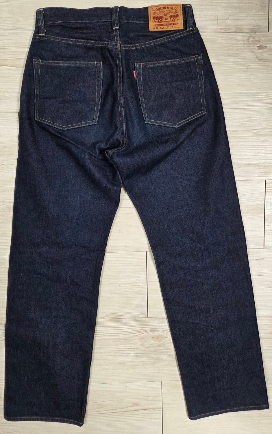브론슨 1954 801ZXX 셀비지 데님팬츠 상품이미지2