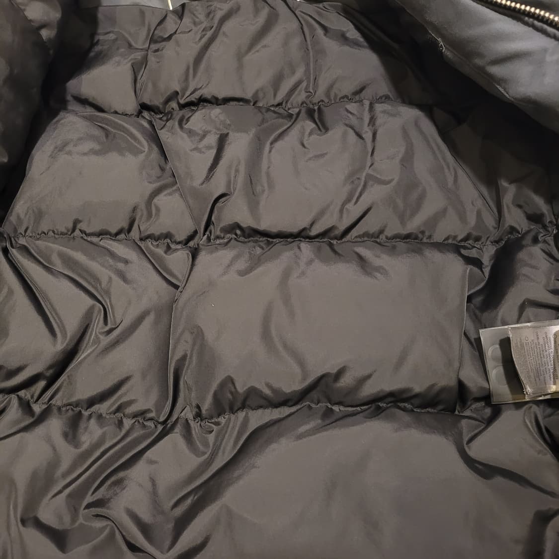 무스너클 스틸링 블랙퍼 패딩 M 상품이미지5