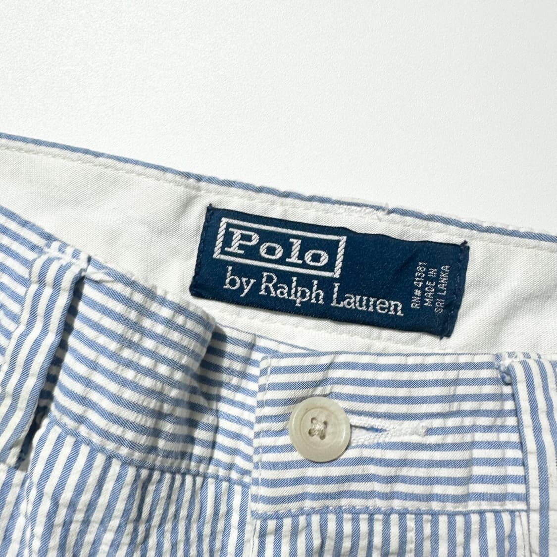 폴로 랄프로렌 시어서커 스트라이프 트라우저 슬랙스 팬츠 상품이미지4