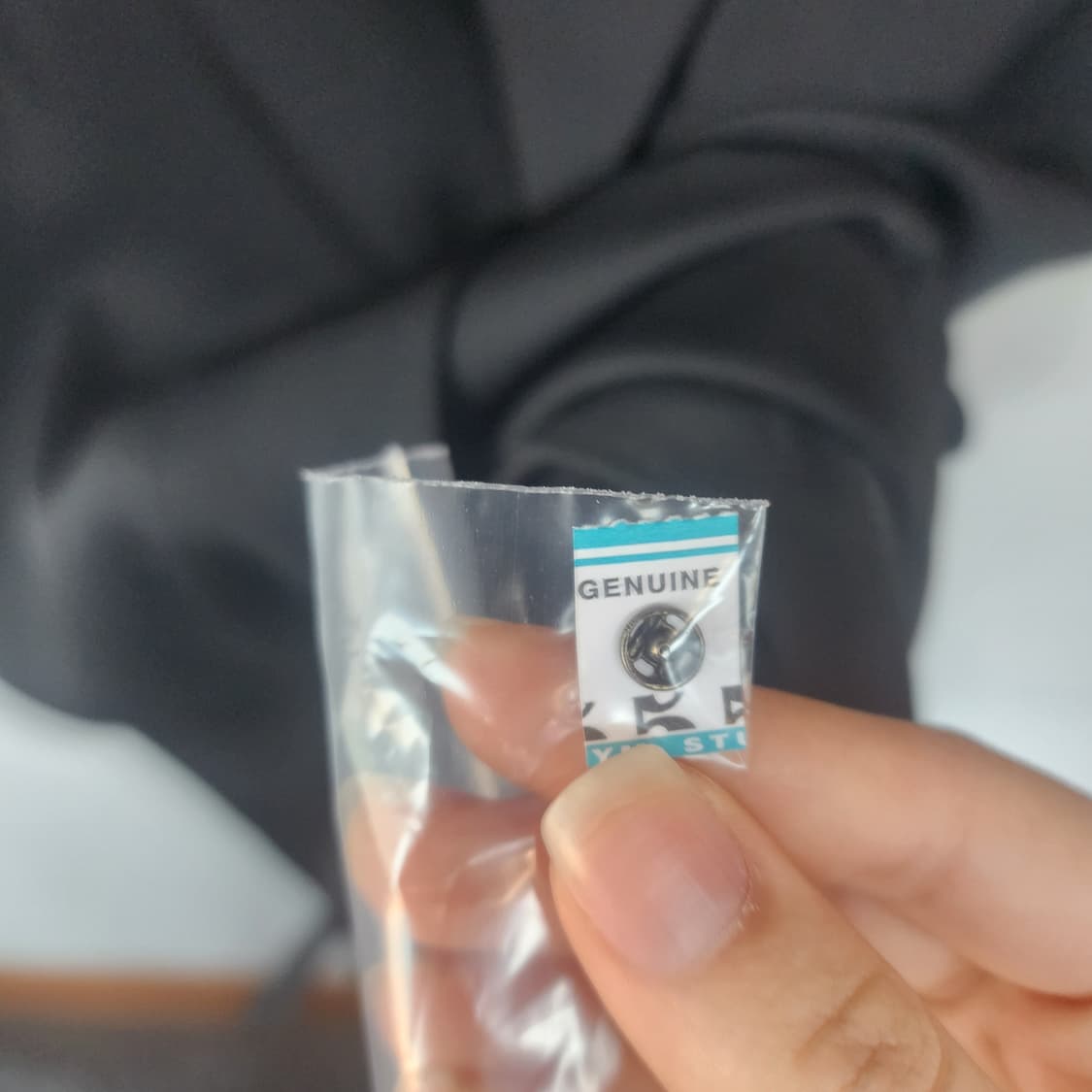 NYMPH 블랙 랩 스타일 롱 슬리브 원피스 상품이미지7