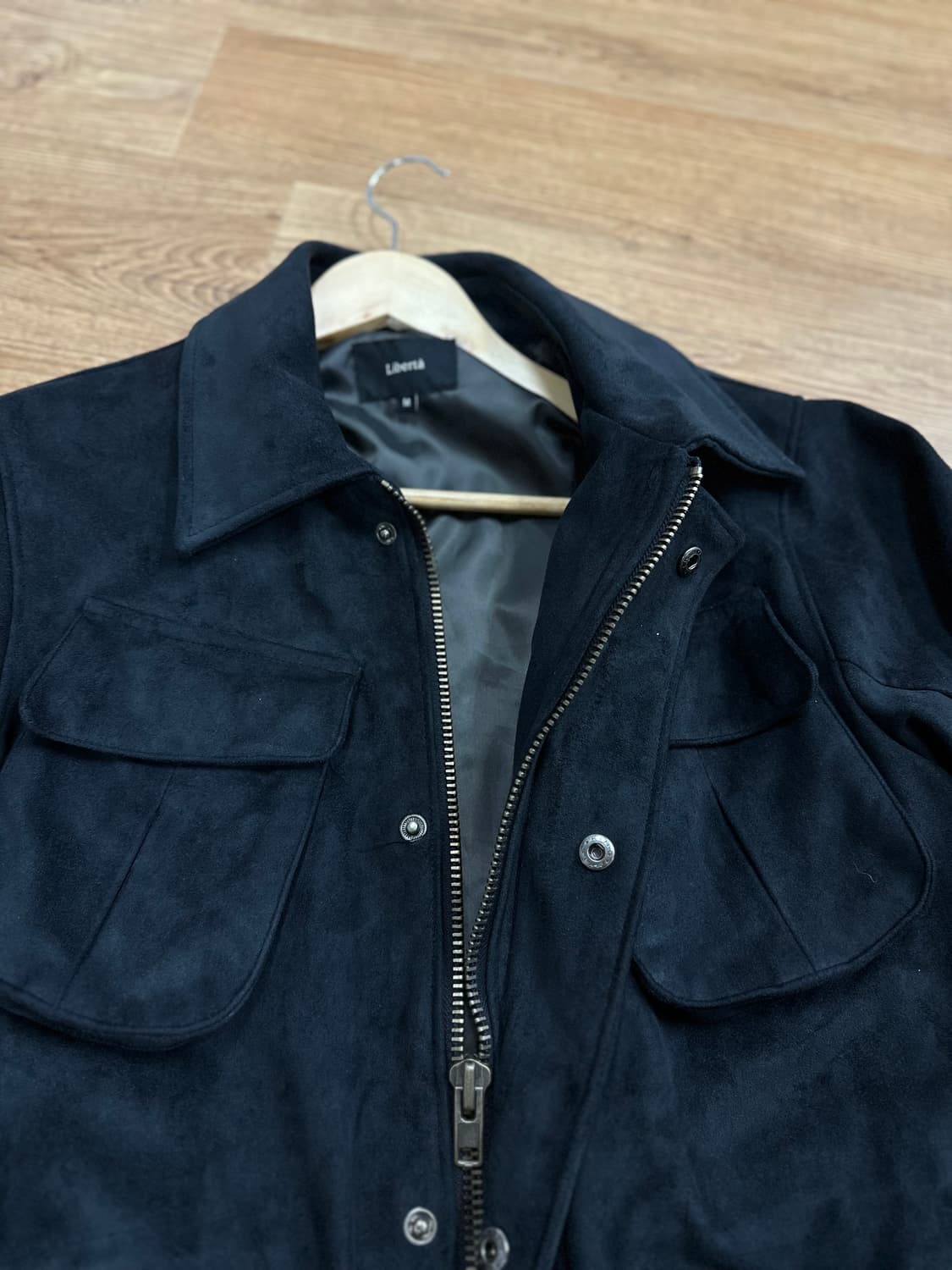 (M)Liberta 리베르타 에코 스웨이드 사파리 자켓 상품이미지5