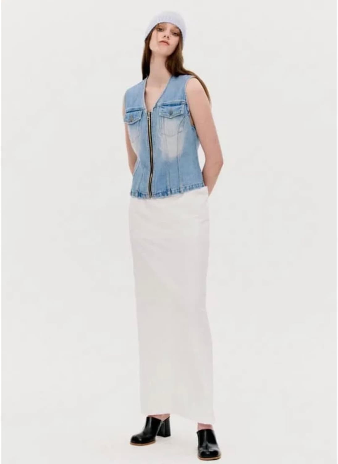 더오픈 프로덕트 데님베스트  상품이미지2