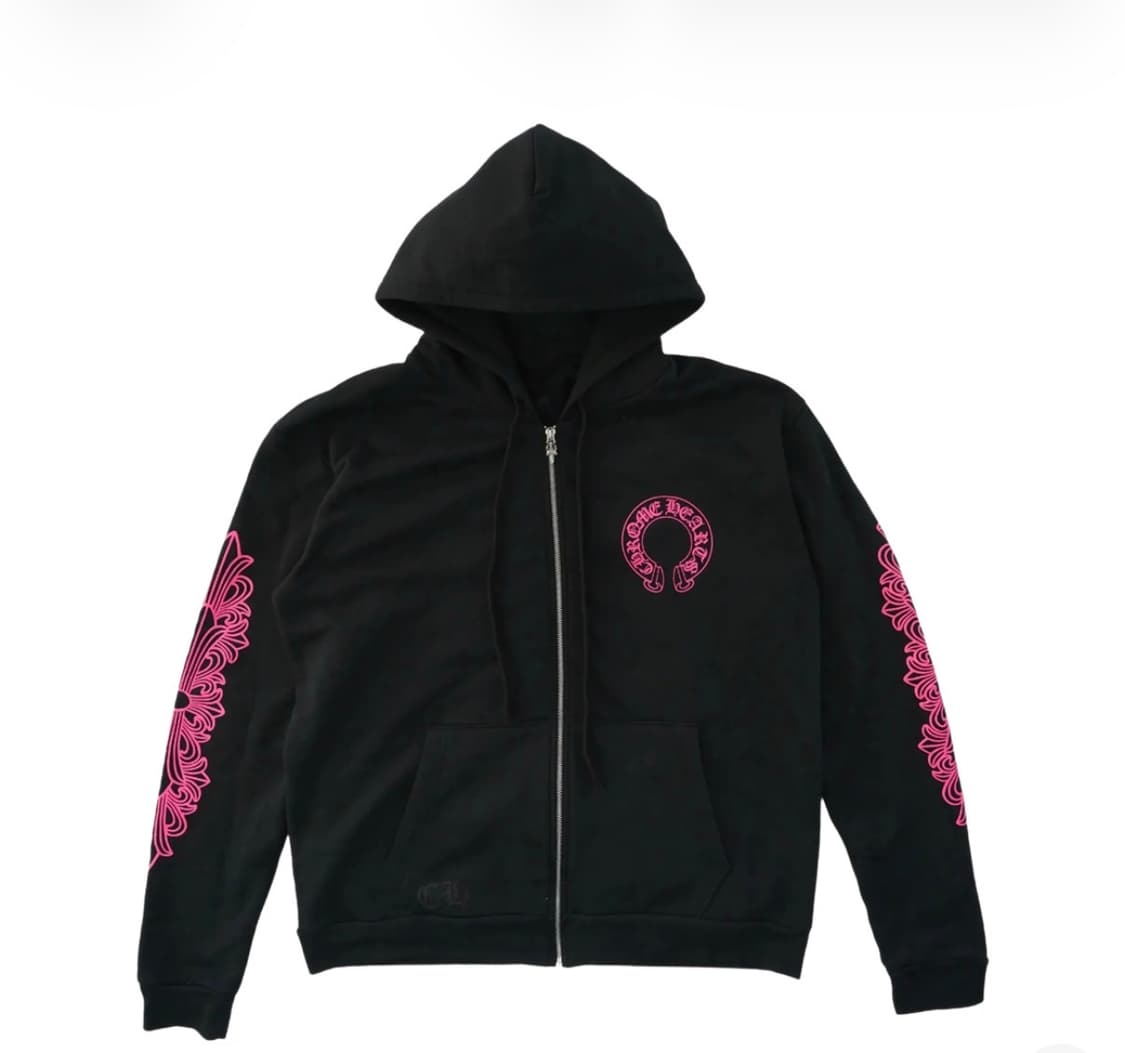 크롬하츠 홀슈슈 플로랄 후즈집업 상품이미지1