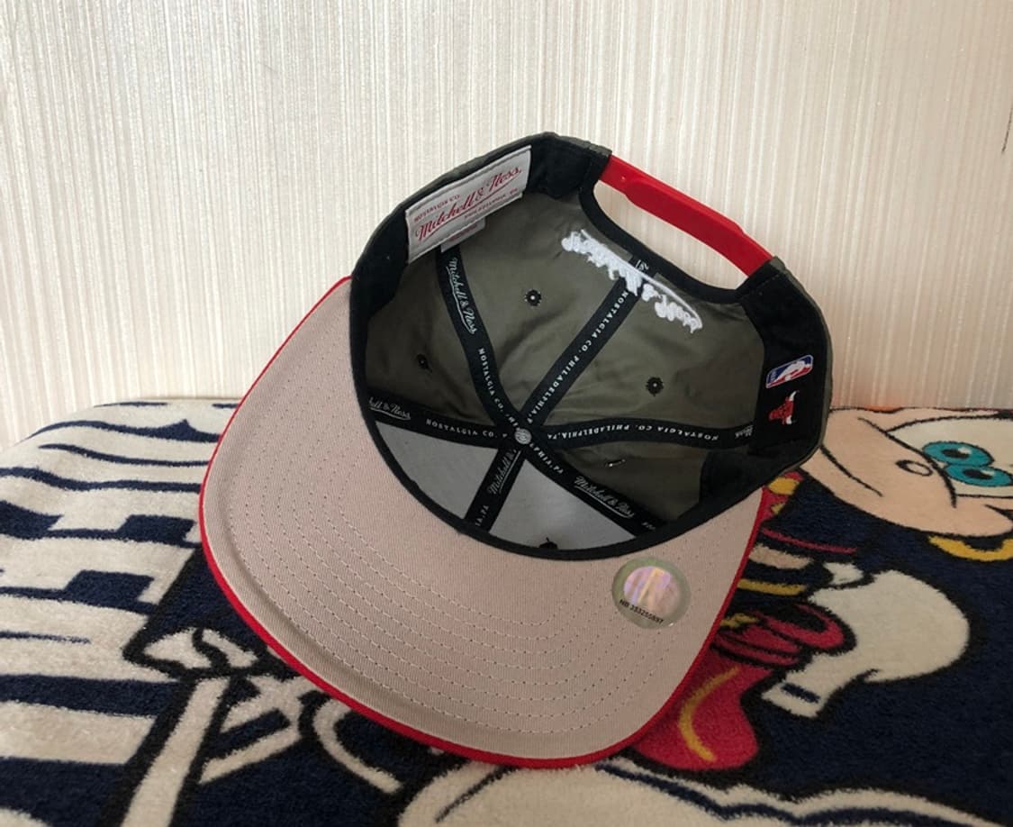 NBA 미첼앤네스 시카고불스 카모스냅백/모자 상품이미지9