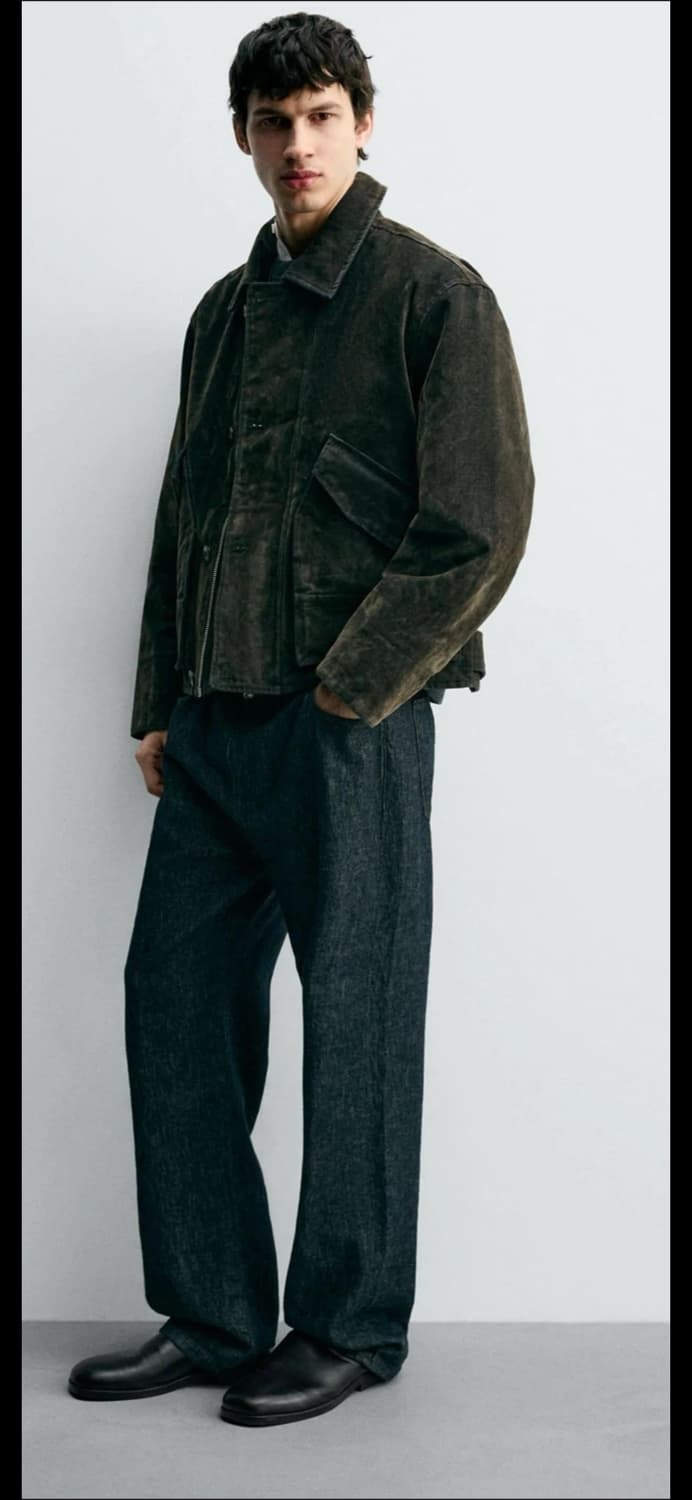 자라 스웨이드 자켓 상품이미지2