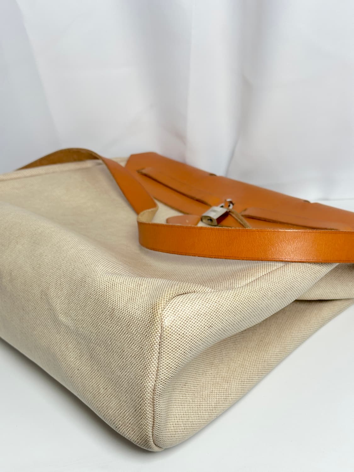 Hermès 에르백(Herbag) 캔버스 & 레더 숄더백 상품이미지8