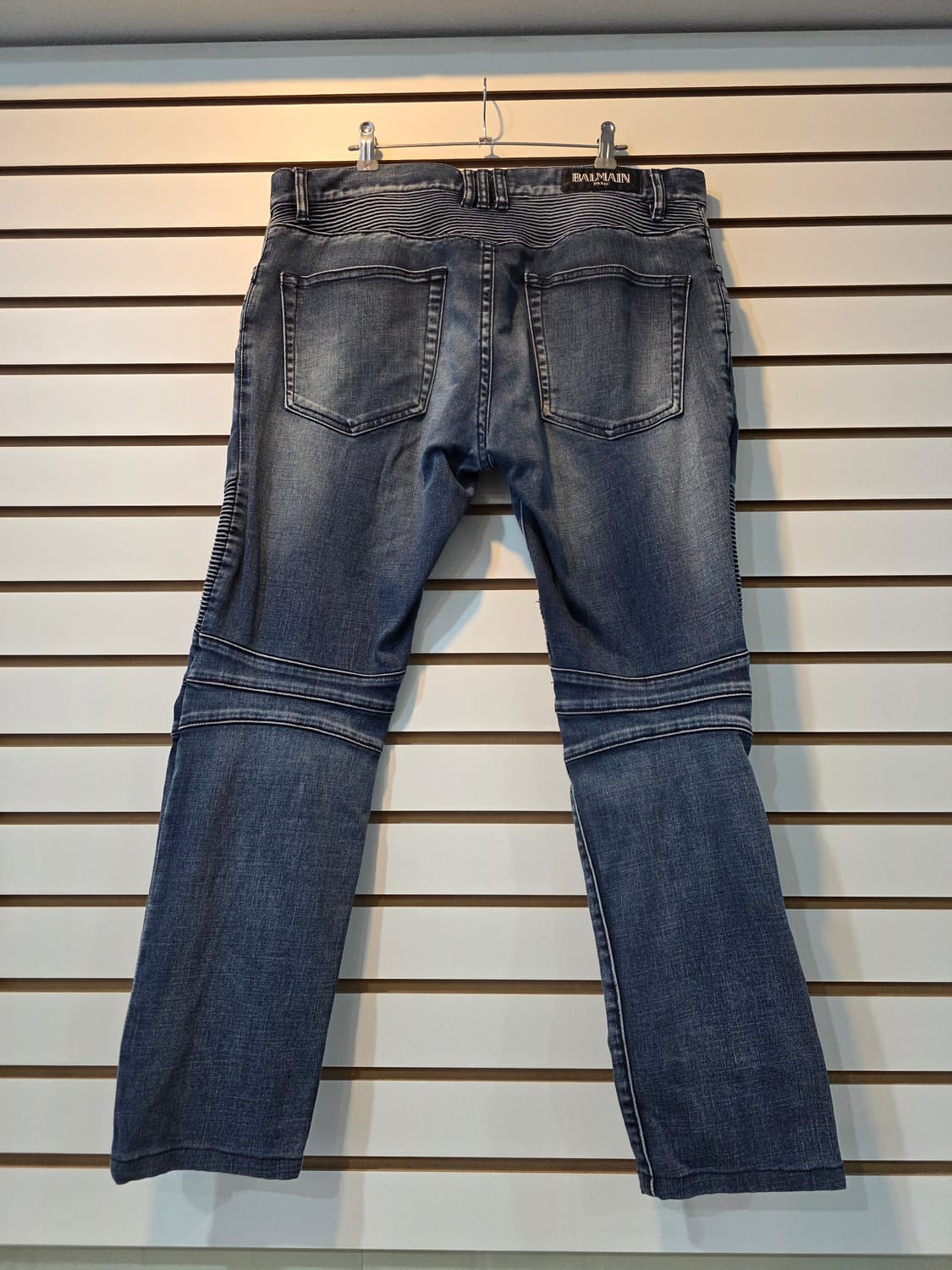 BALMAIN 발망 바이커진 슬림핏 청바지 상품이미지2