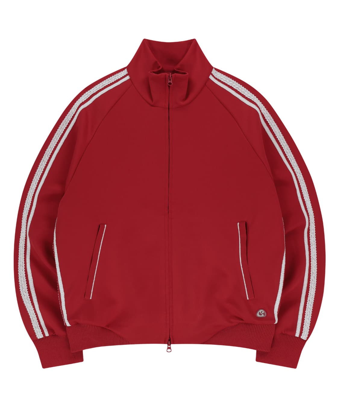 COYSEIO LACE TRACK JACKET 코이세이오 트랙 자켓 레드 상품이미지1