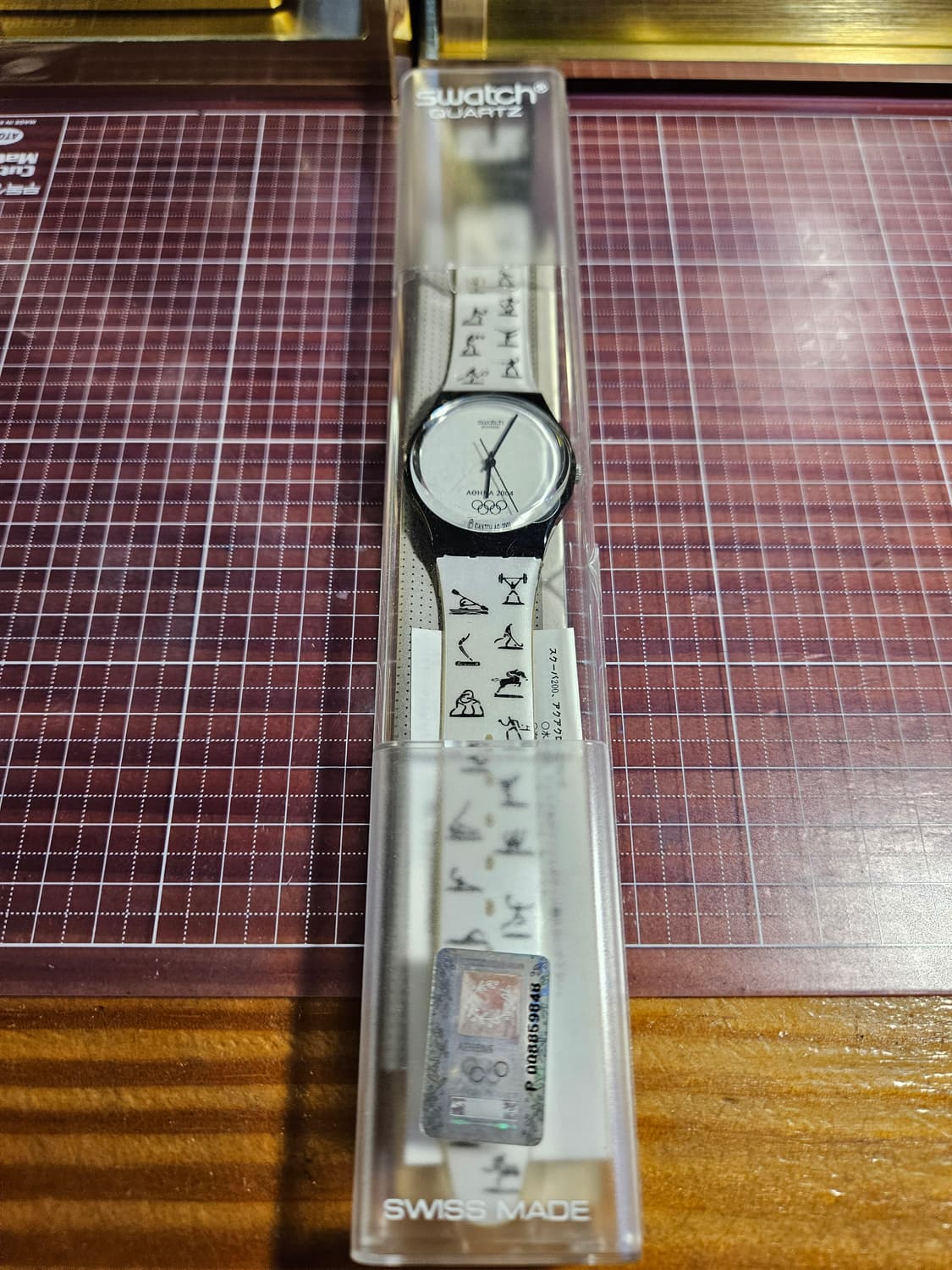 스와치 아테네 2004 올림픽 기념 시계 미사용 신품 상품이미지4
