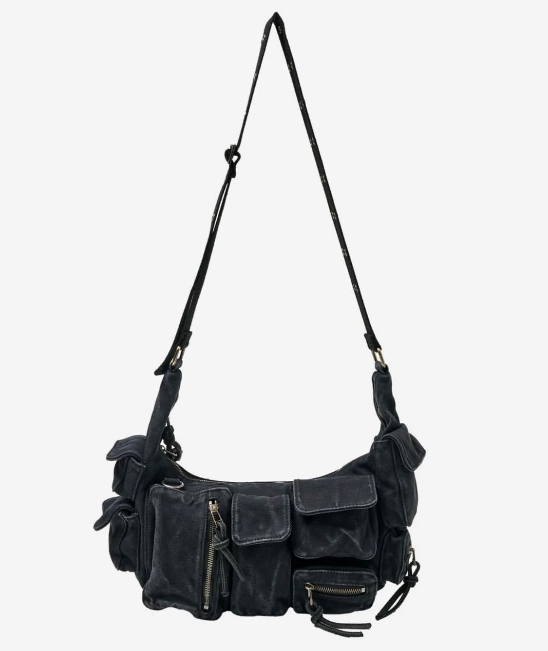 스키즘인듀싱 WASTED CARGO BAG CHARCOAL 상품이미지1