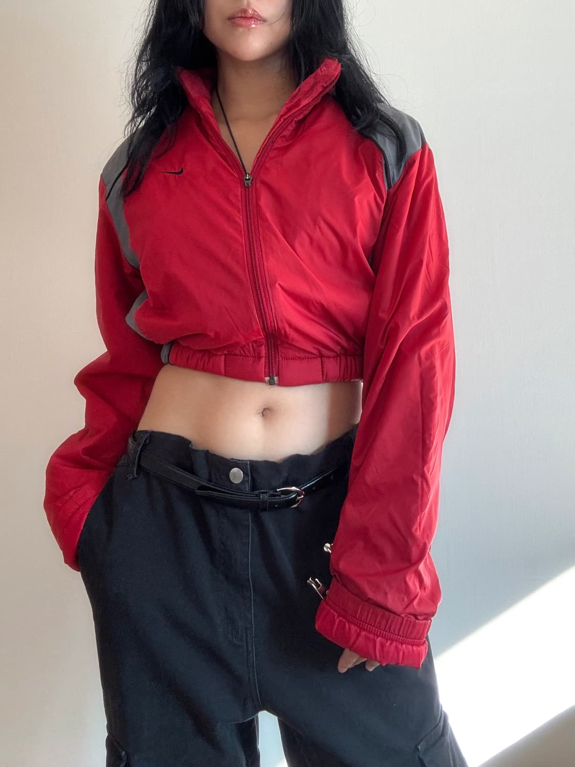 나이키 크롭 푸퍼 자켓 상품이미지2