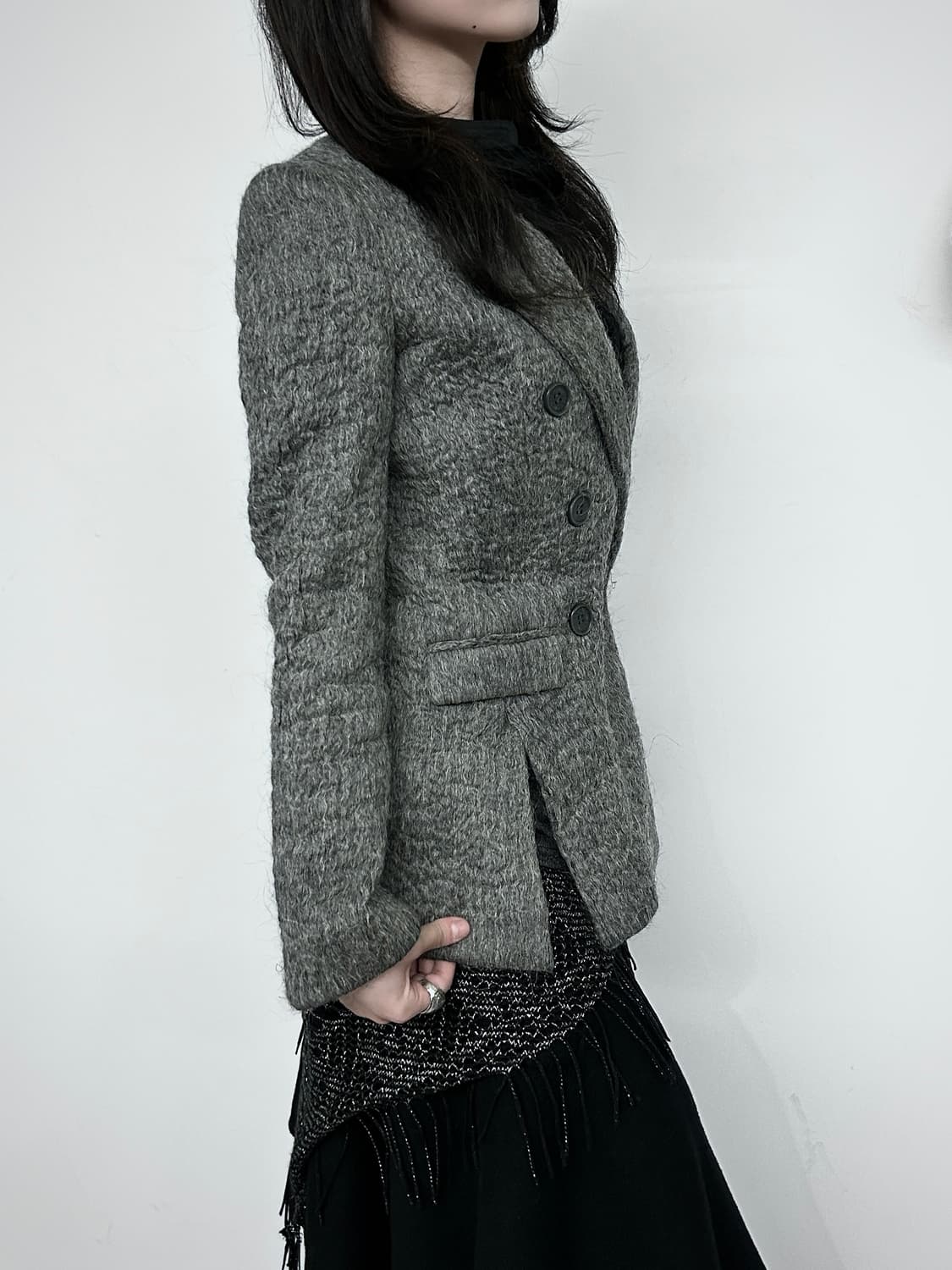 Neil Barrett Angora/Wool Double Breasted 상품이미지2