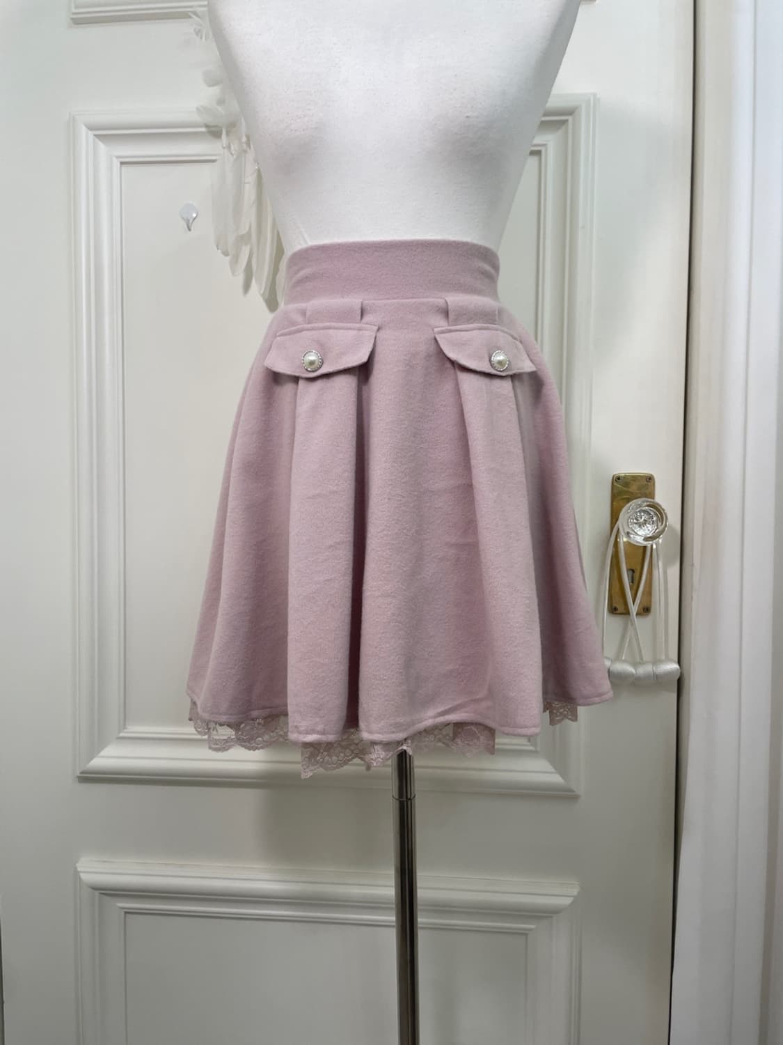 HONEY CINNAMON pink lavender lace trim 상품이미지5