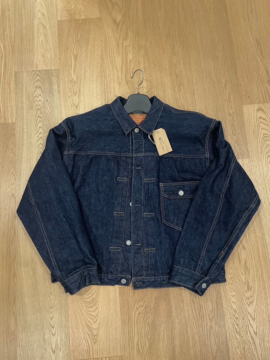 오어슬로우 6011 원워시 1세대 트러커 지잔 (3사이즈) 상품이미지1