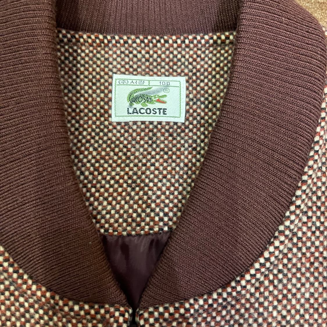 90's 서광 라코스테 블루종 상품이미지2