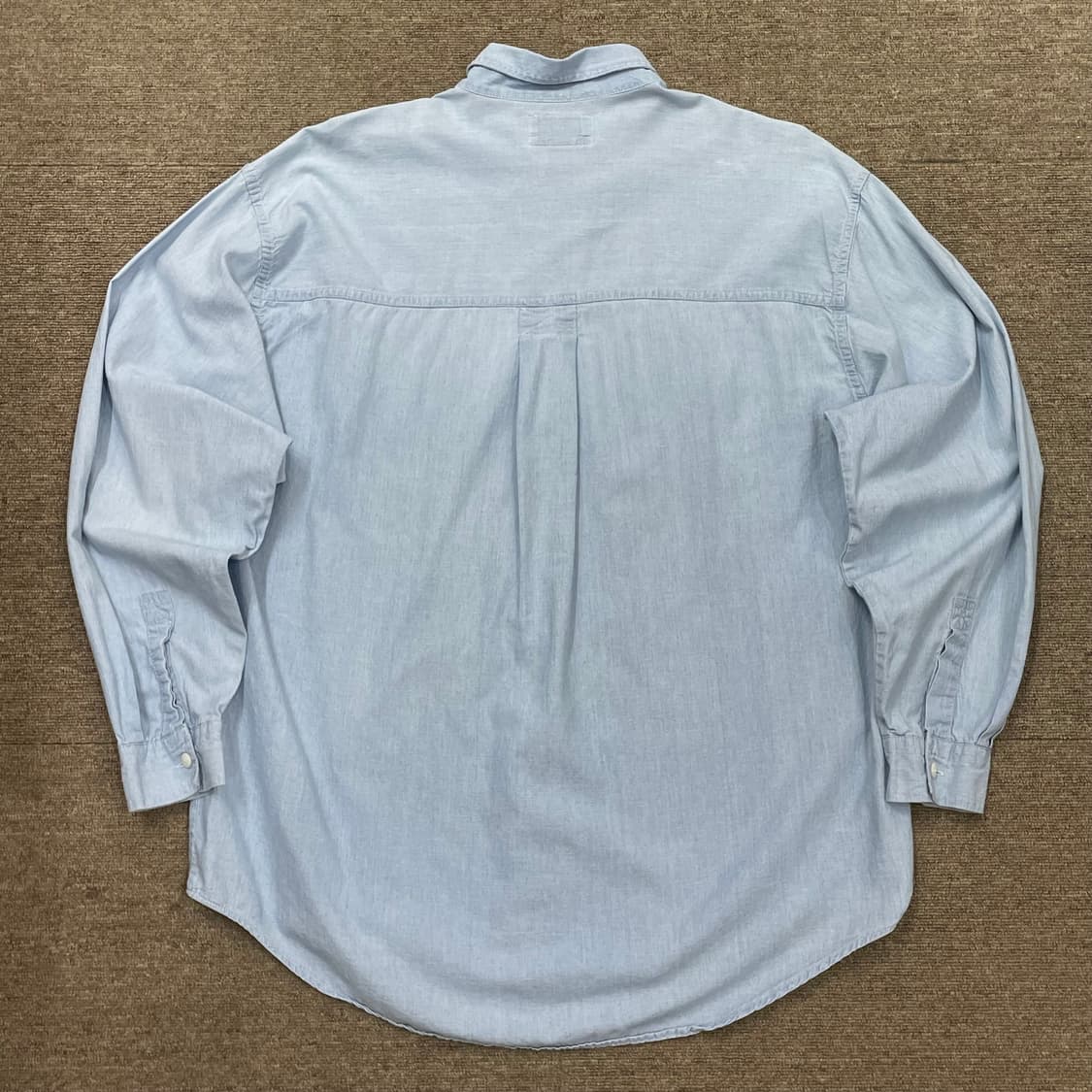 (L) 90s Levi's 리바이스 샴브레이 데님 셔츠 상품이미지2