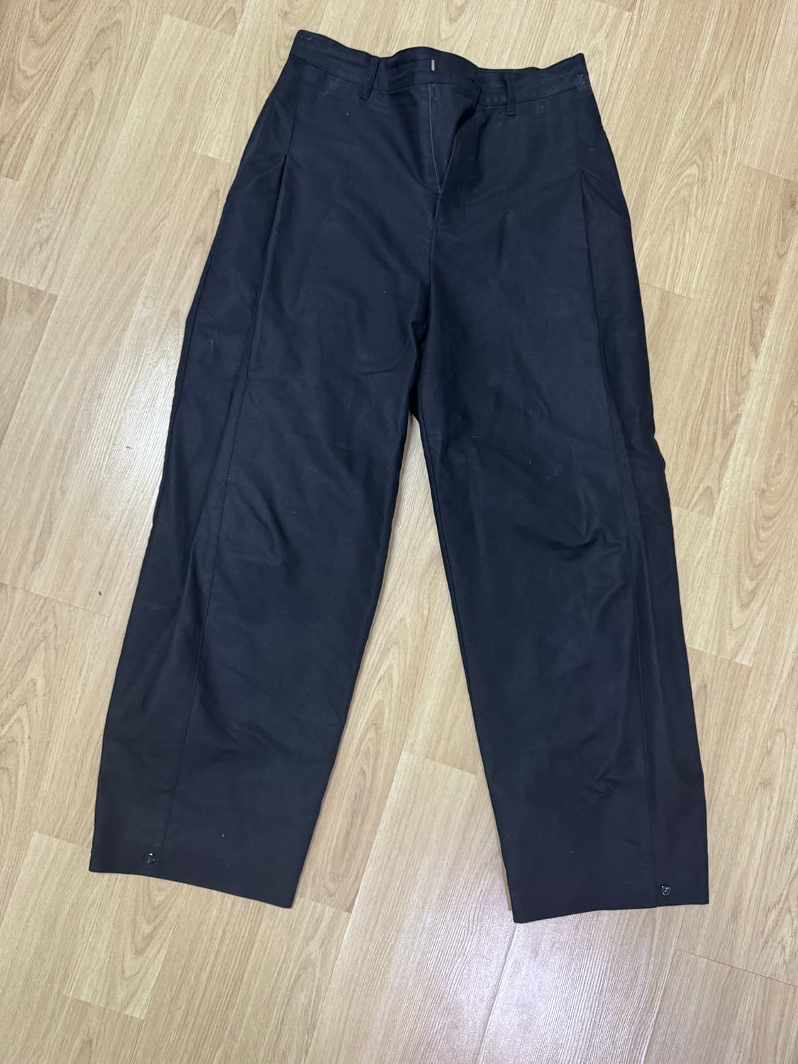 SNAP GARCONNE PANTS - BLACK 상품이미지2