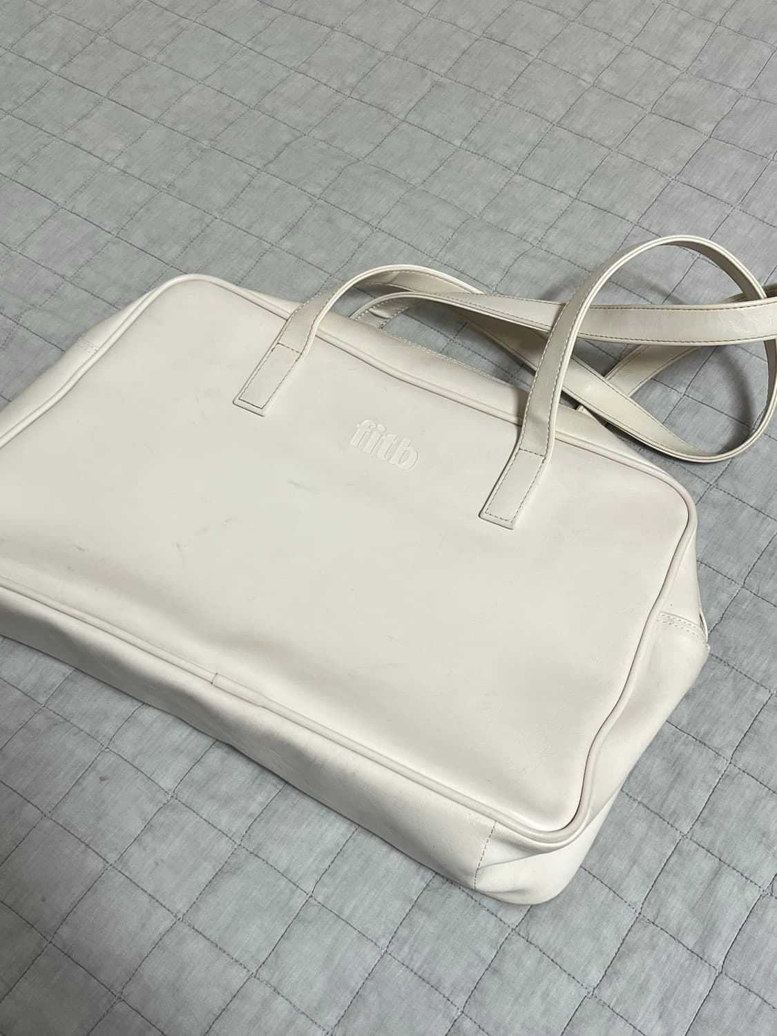 필인더블랭크 fillintheblank 레더 숄더백 상품이미지1