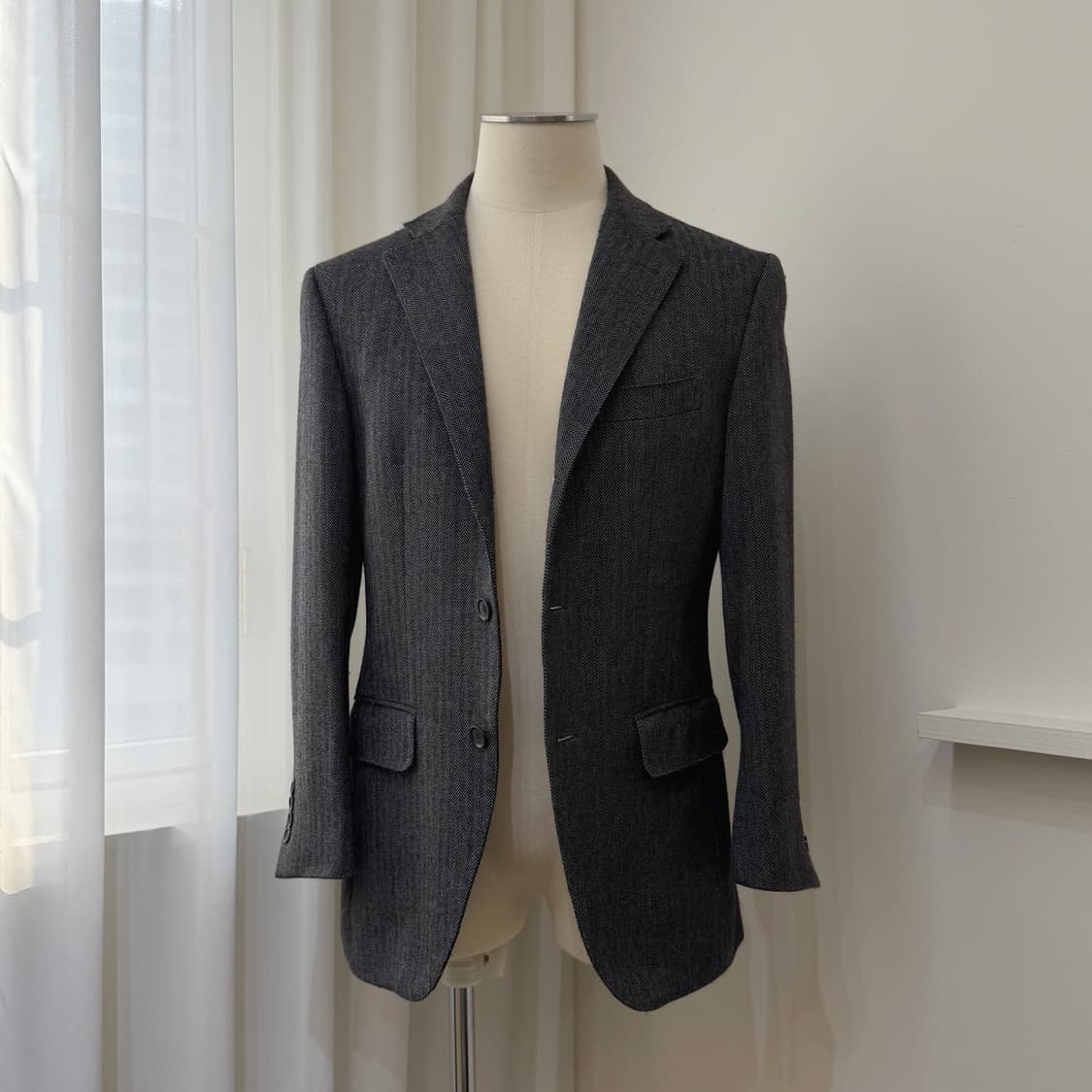 폴스튜어트 뉴욕 헤링본 자켓 상품이미지4