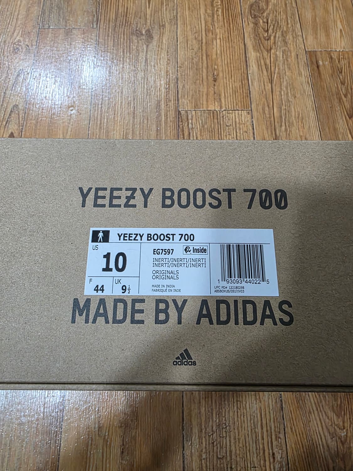 아디다스 이지부스트700 이너시아[280] 상품이미지8