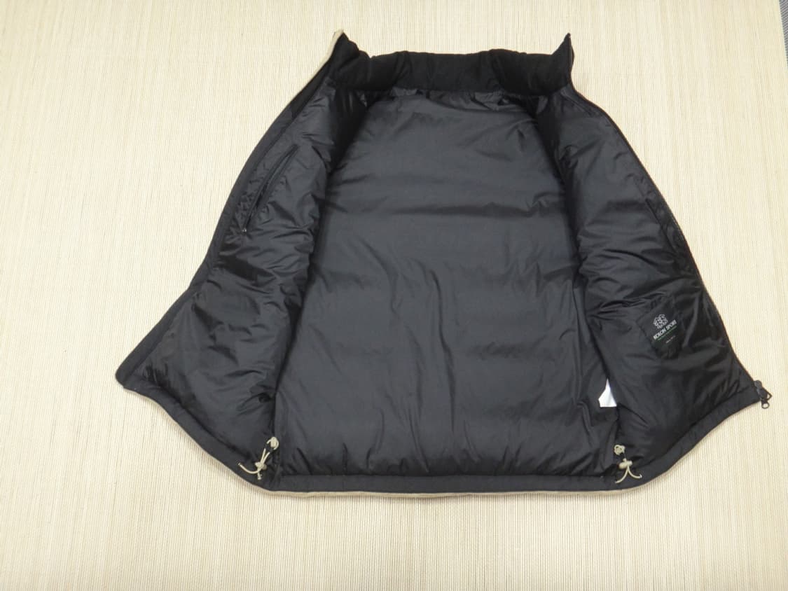 (L/100) 코오롱스포츠 구스다운 스웨이드 패딩 베스트 상품이미지7