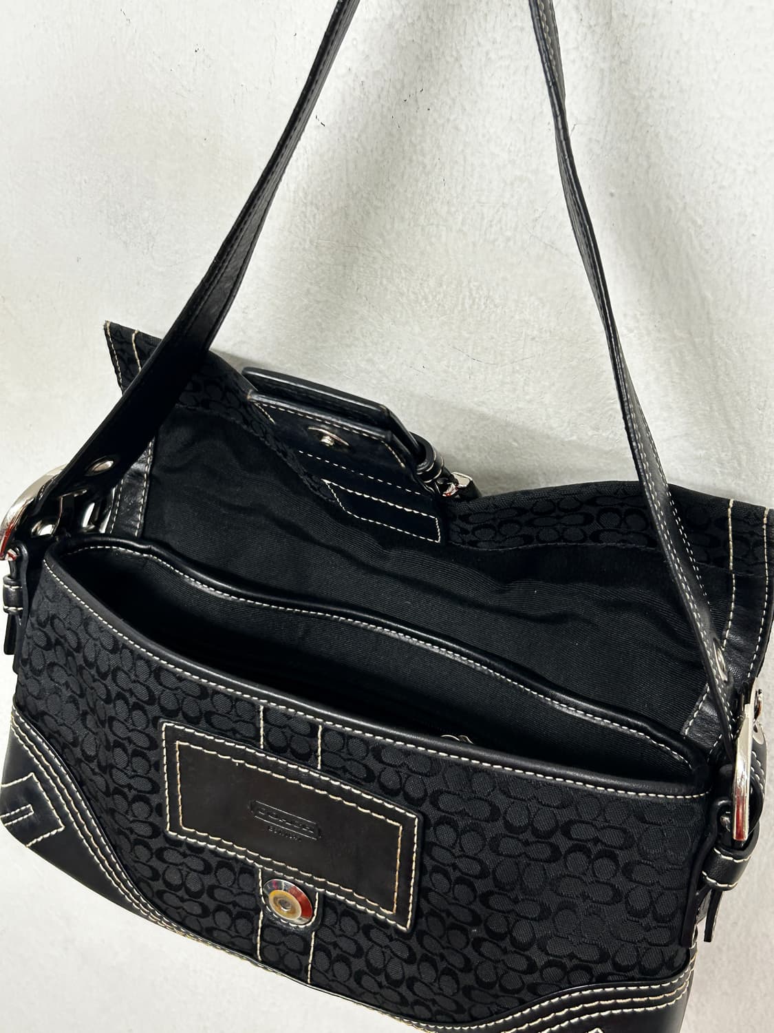 빈티지 코치 미니 숄더백 상품이미지6