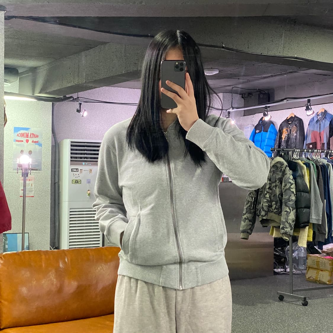 겐조 빅로고 타이거 그레이 집업 B2410 상품이미지1