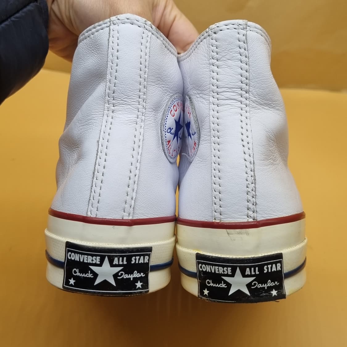 컨버스 척70 레더 화이트 하이탑220 상품이미지4