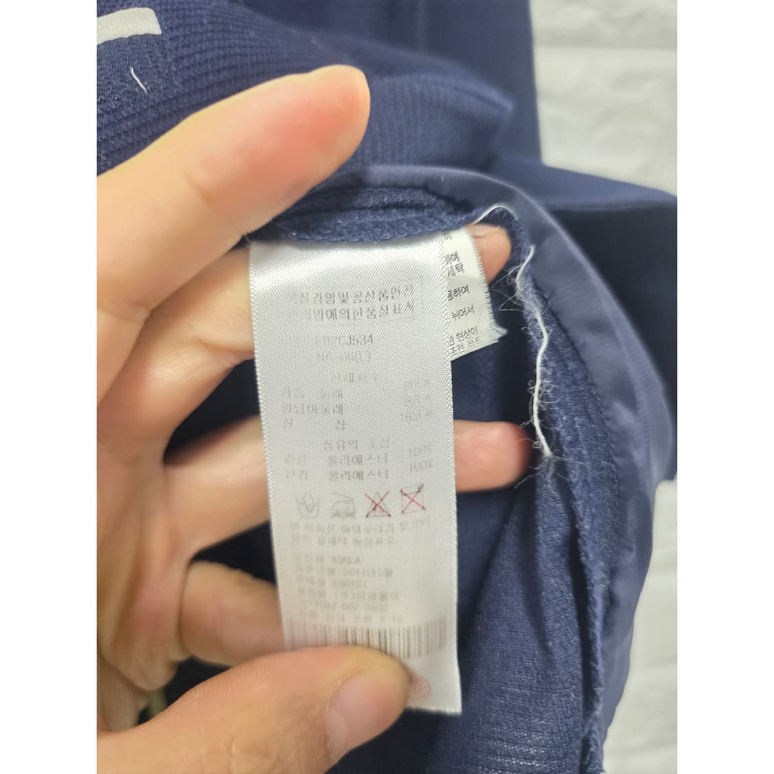 에고이스트 네이비 더블 버튼 자켓 M 상품이미지3