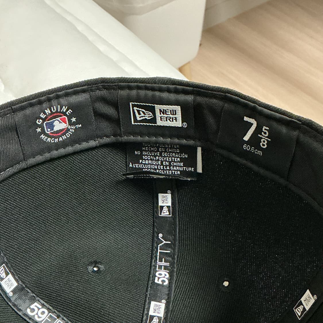 뉴에라 뉴욕 양키스 베이직 피티드캡 상품이미지3