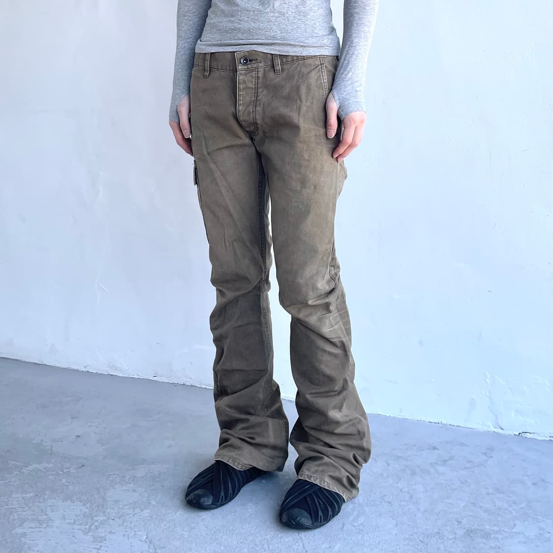 어태치먼트 코티드 바나나 팬츠 상품이미지1