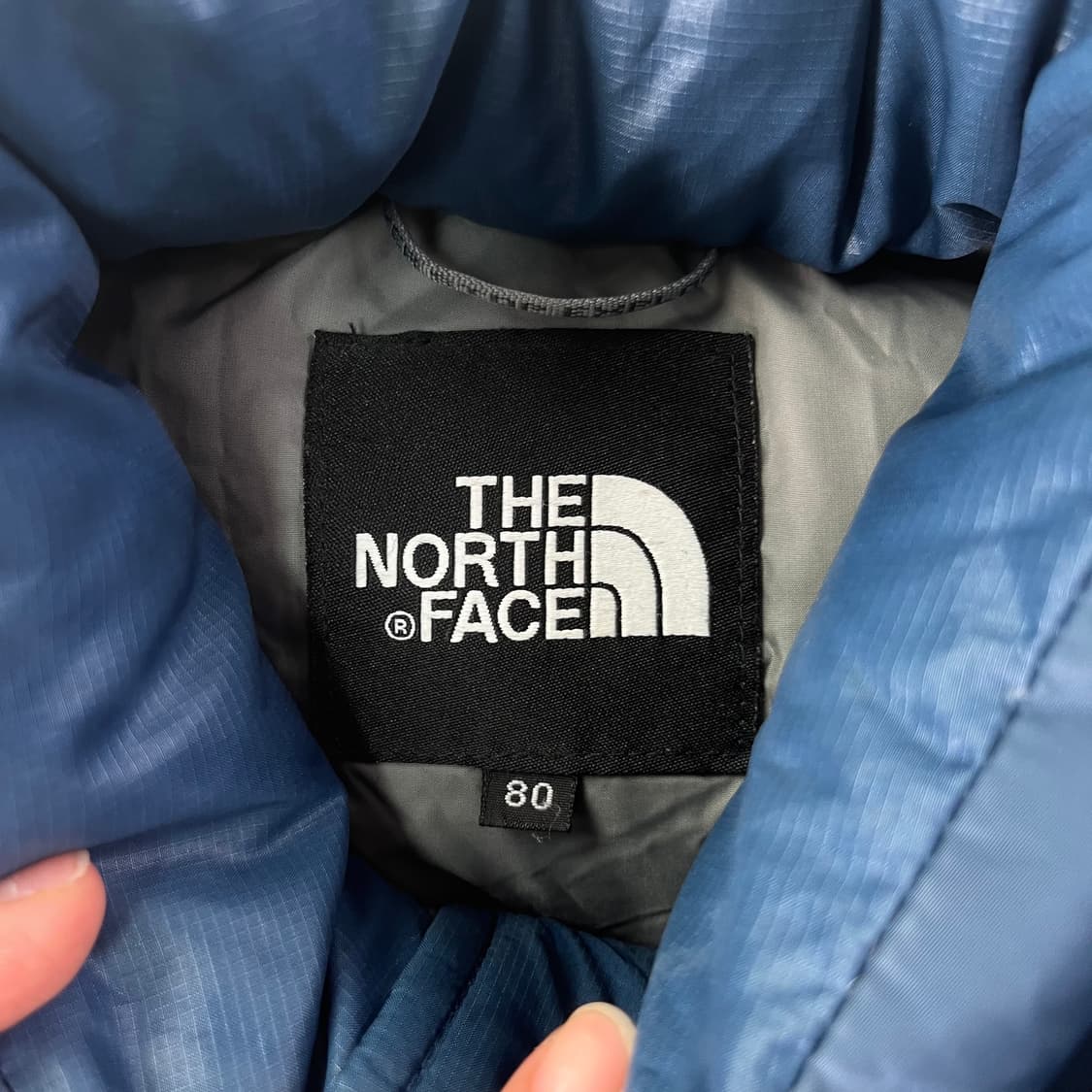 W 90 노스페이스 1996 눕시700 블루 패딩 상품이미지3