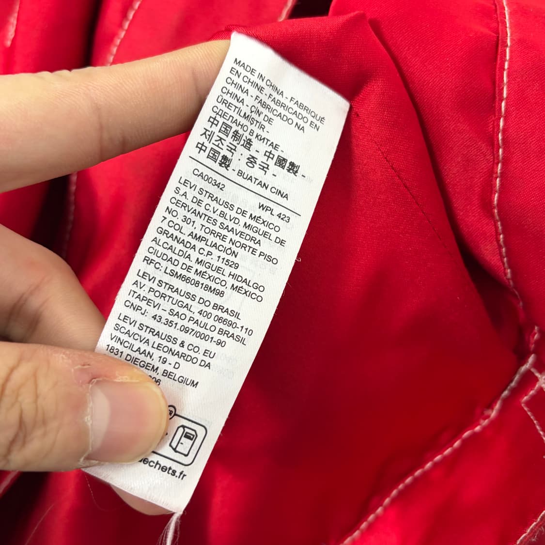 리바이스 X 겐조 타입2 사틴 트러커 자켓 상품이미지10