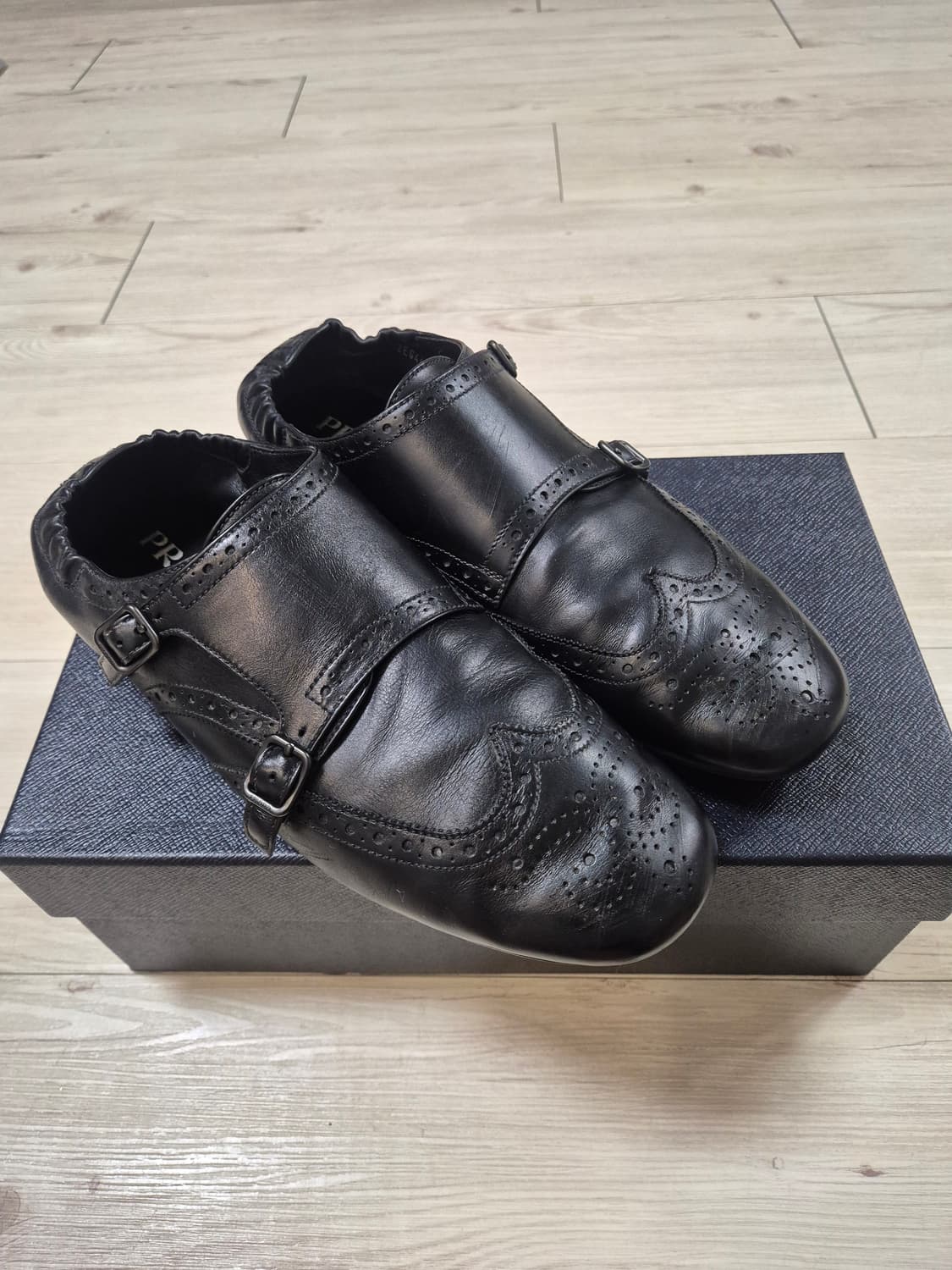 프라다 더블몽크 275 8.5 상품이미지2