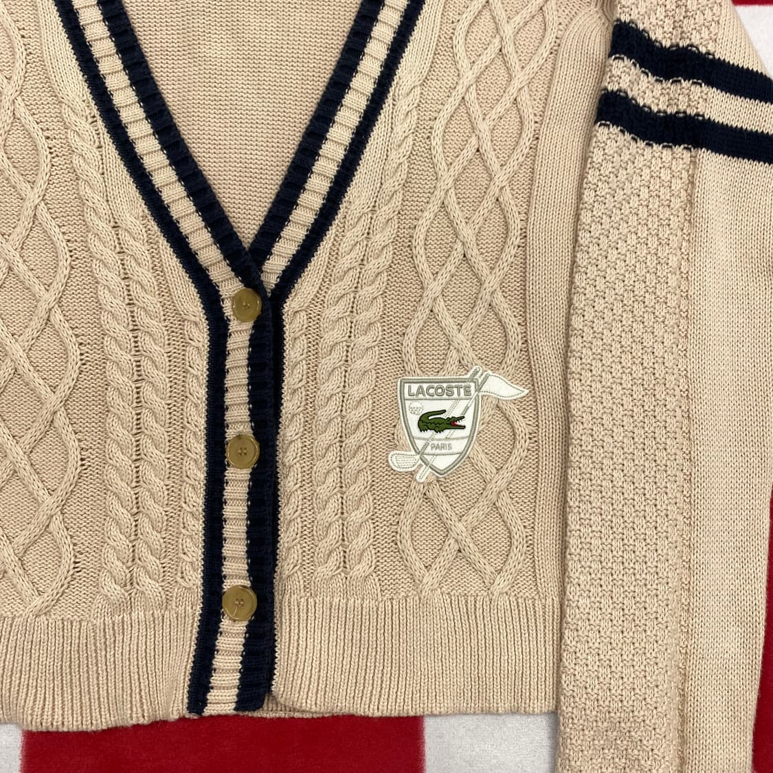 라코스테 가디건 여성 100 상품이미지3