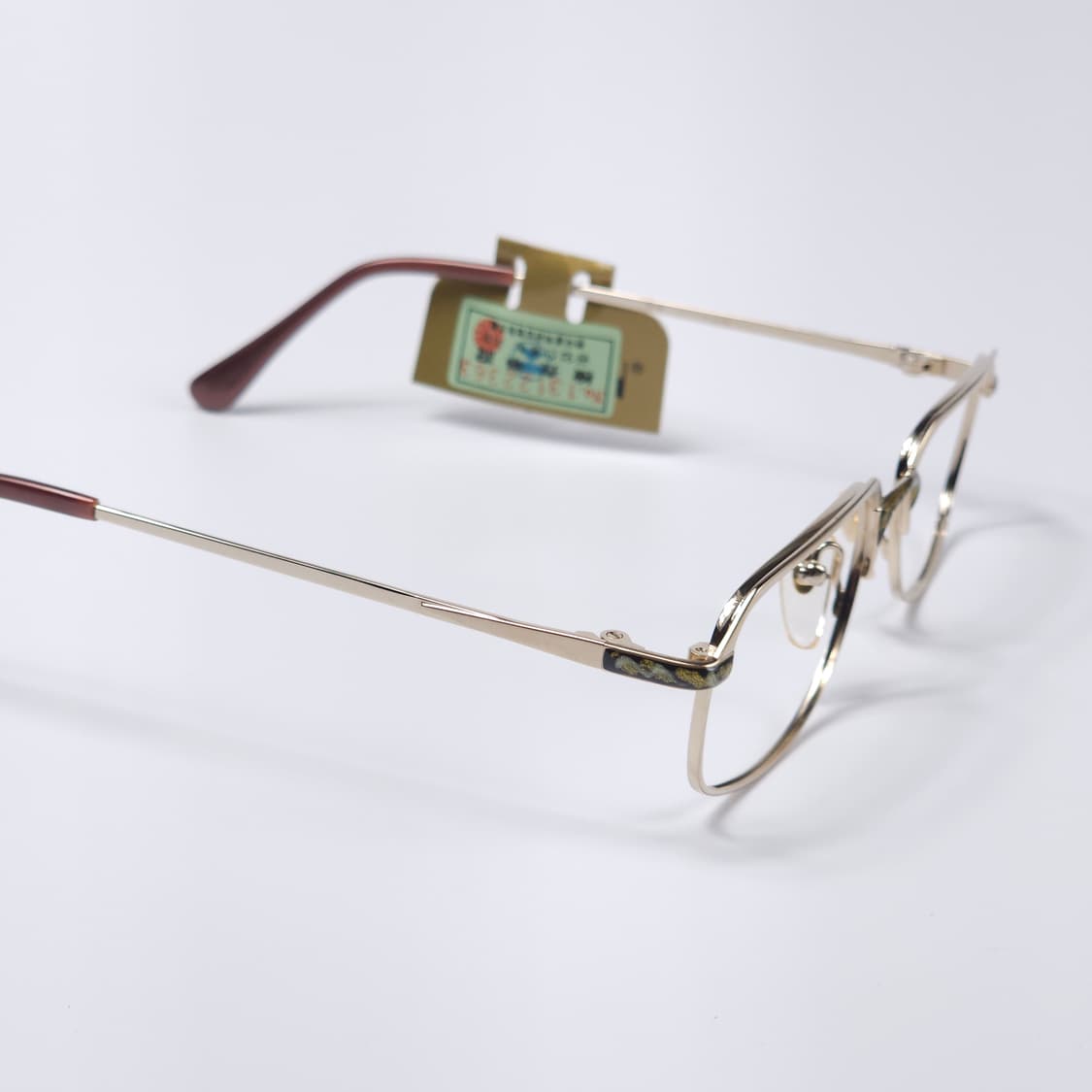 90's 18K 도금 올드빈티지 안경 상품이미지3