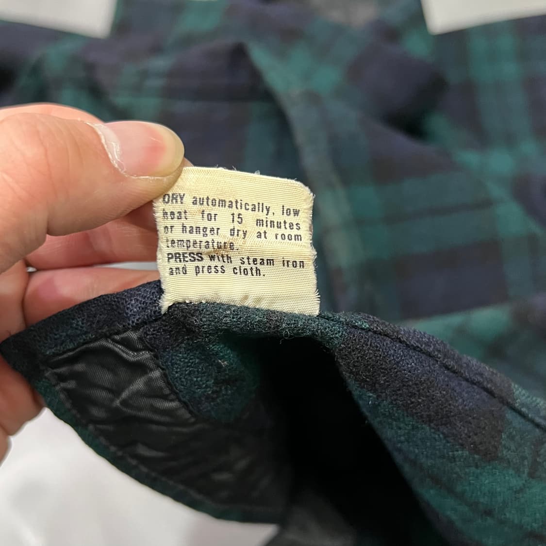  60s 펜들턴 울 플란넬 셔츠 y14863 상품이미지9