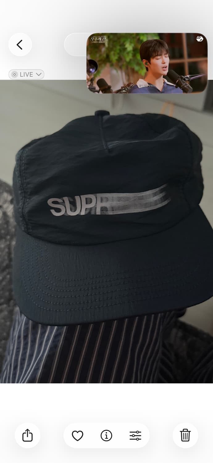 슈프림 모션 로고 모자  상품이미지4
