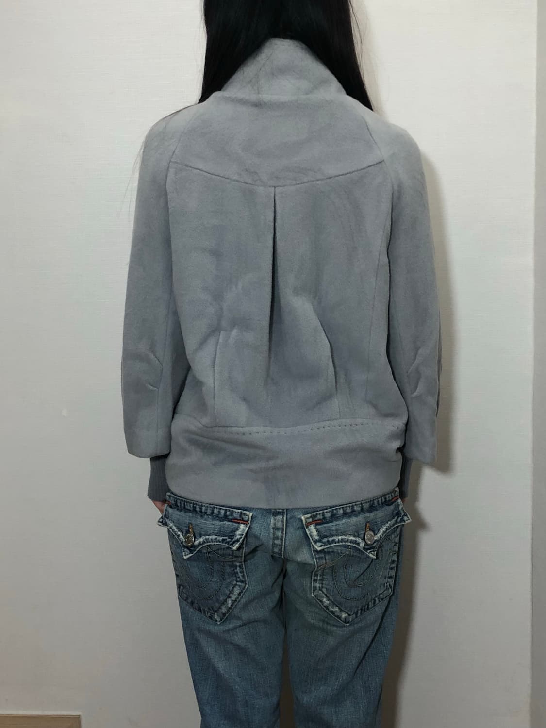 빈티지 그레이 울 자켓 상품이미지7