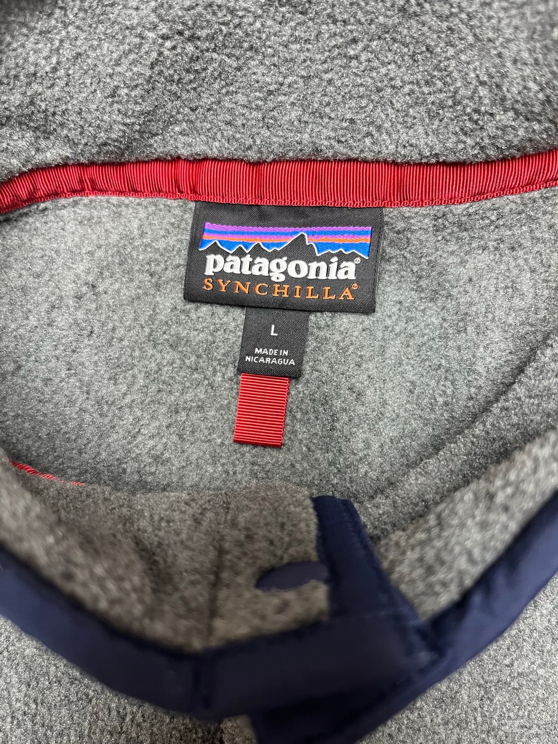 파타고니아 신칠라 그레이 L 상품이미지4