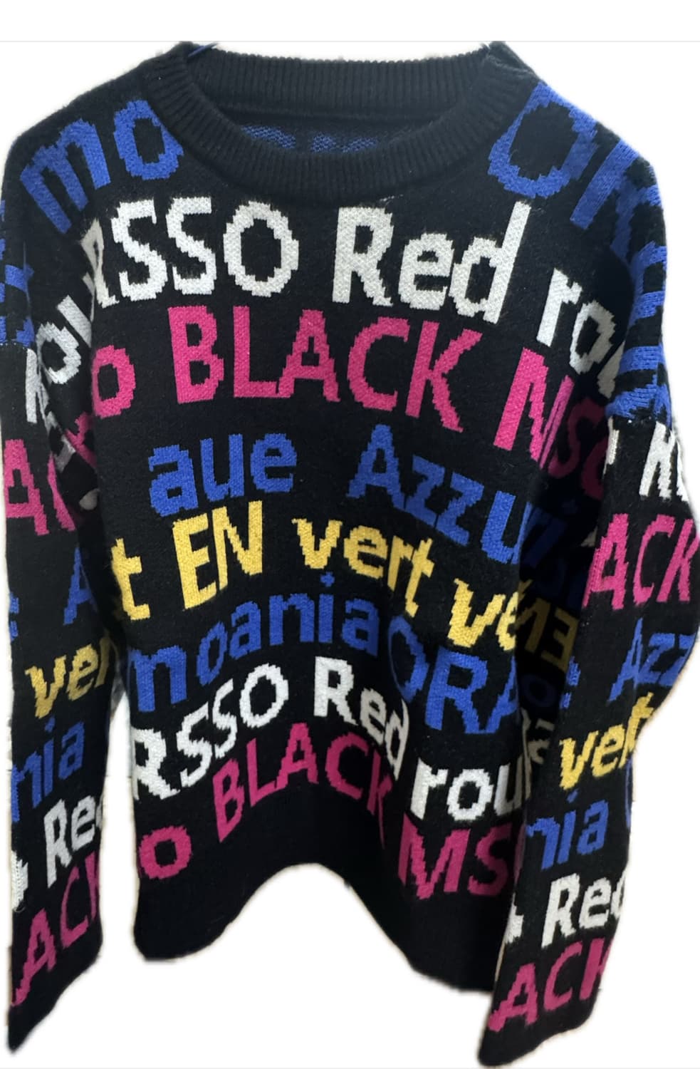 빈티지 포인트 니트  상품이미지1