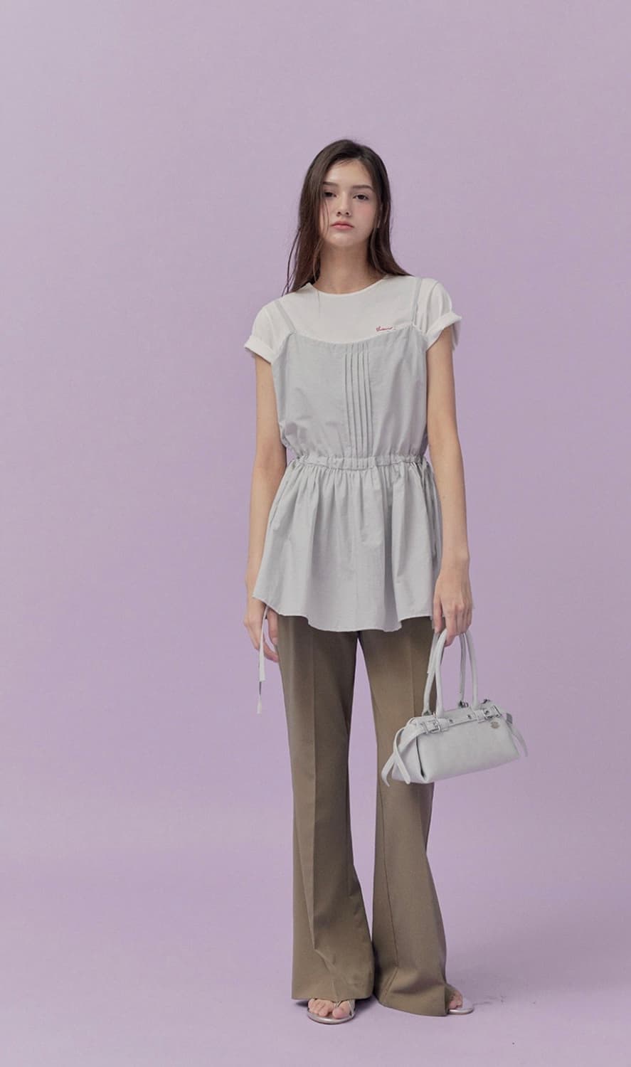 윈터 레직기 카키 슬랙스 상품이미지2