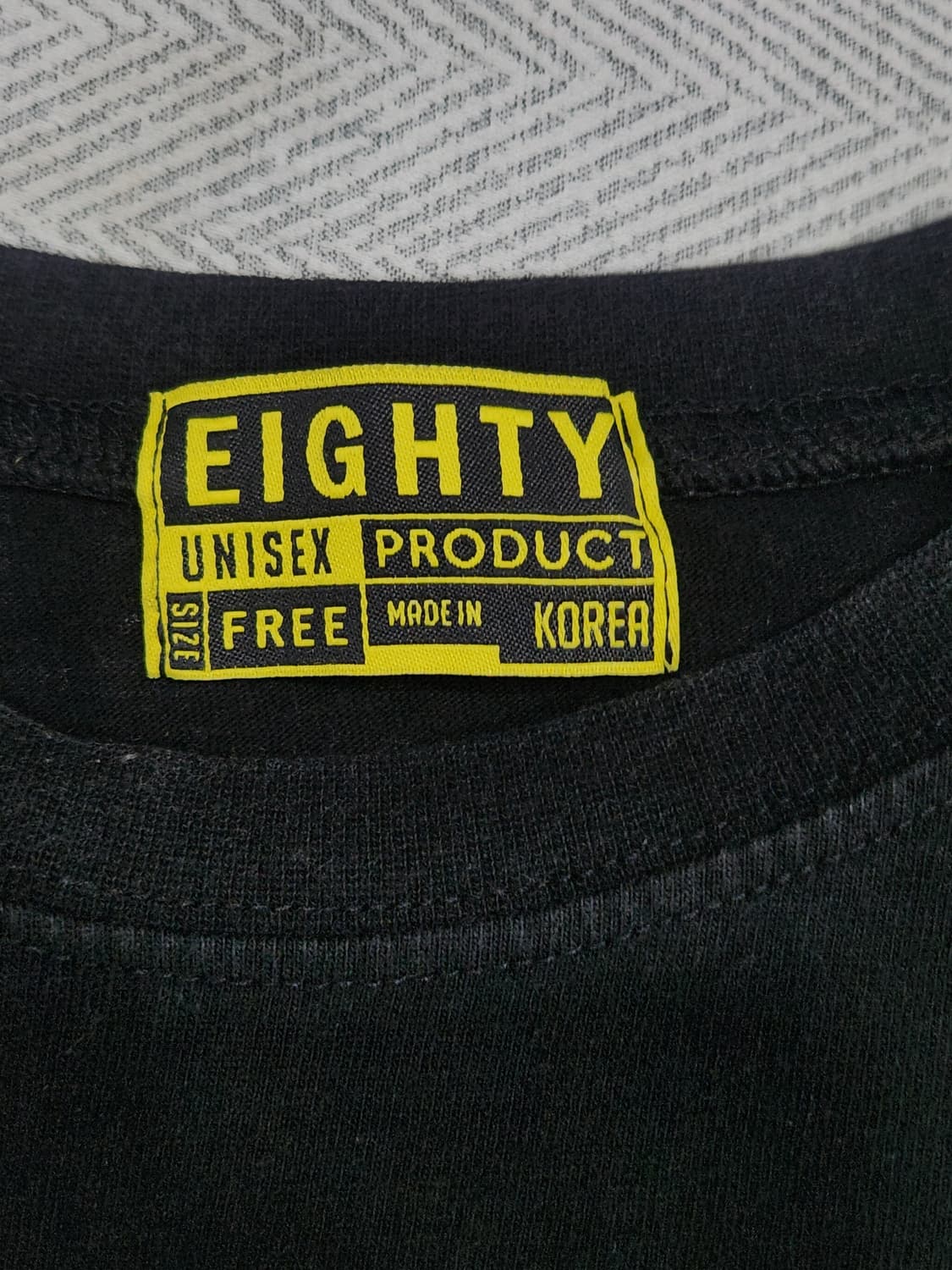 [F] Eighty 프린팅 롱슬리브 오버핏 긴팔티 남녀공용 95-100 상품이미지4