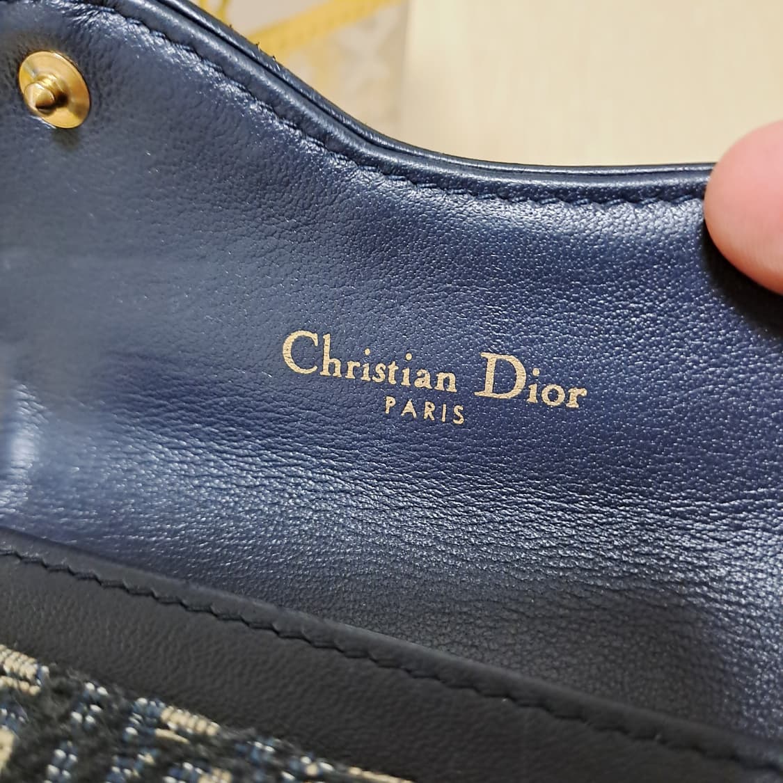 [100%/정품] 디올 새들 오블리크 자카드 카드지갑, 디올지갑 상품이미지5